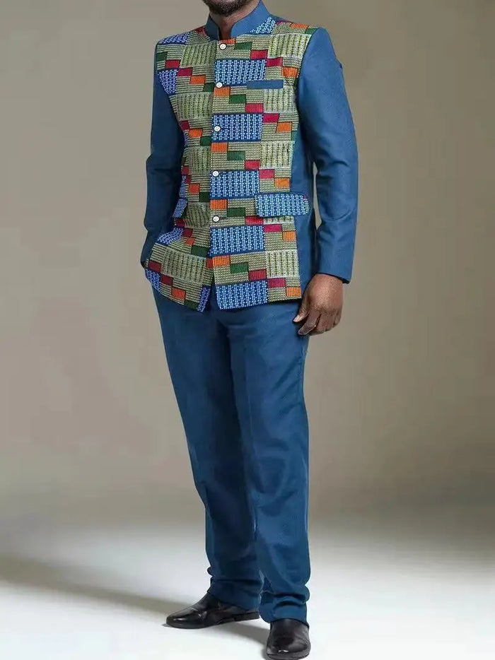 Regal Heritage African Kaftan 2-Piece Set