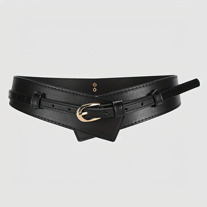 Vintage Chic Belt styled with a dress, enhancing the overall outfit