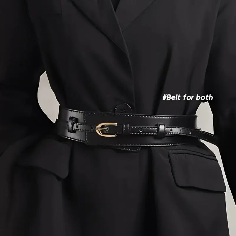 Vintage Chic Belt styled with casual jeans for a chic look