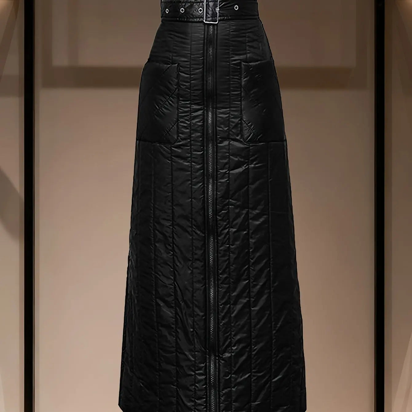 Machine washable Winter Whisperer A-Line Skirt, easy care for busy lifestyles.