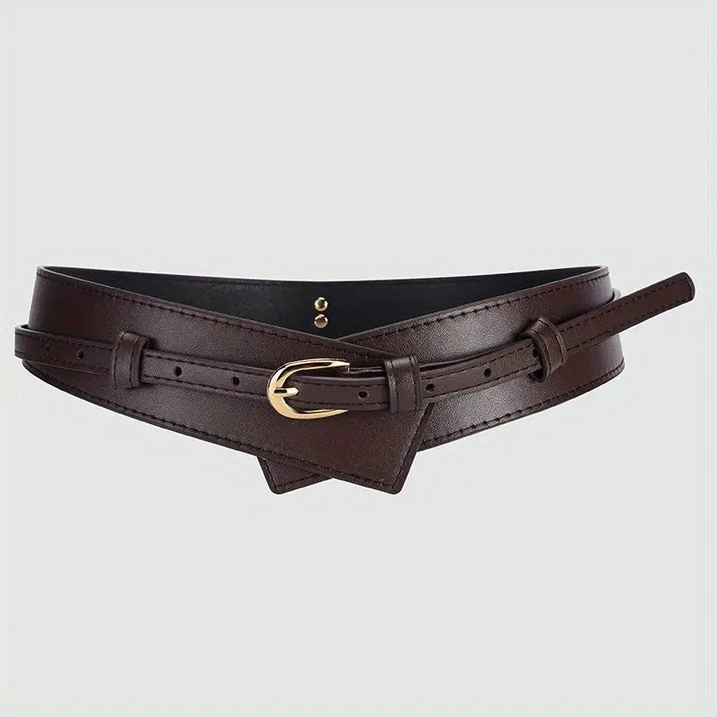 Vintage Chic Belt in a flat lay with accessories, highlighting its customizable style