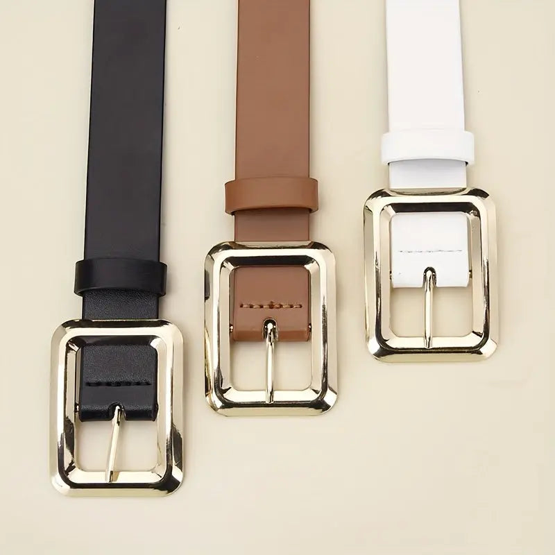Durable fashion belt with a minimalist design, perfect for any season.