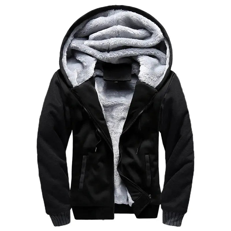 Casual streetwear jacket in camouflage, perfect for winter fashion.