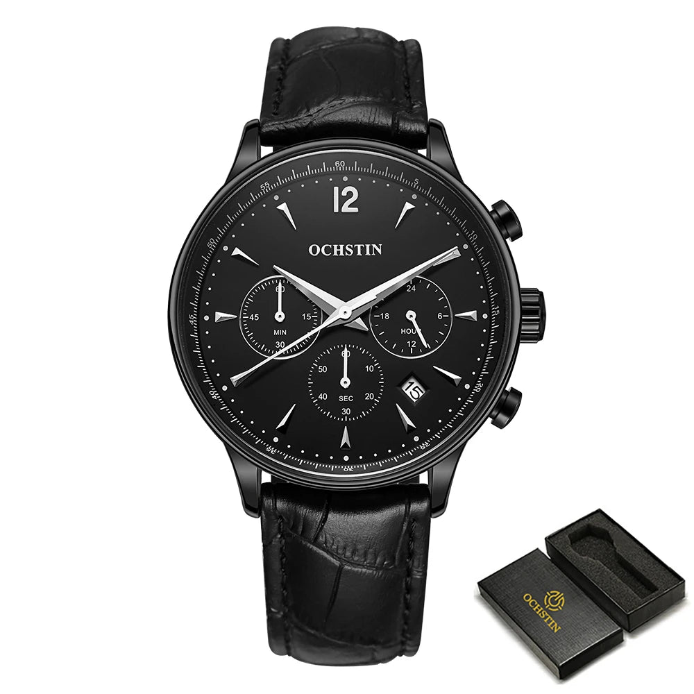 Stylish OCHSTIN timepiece in a business setting.
