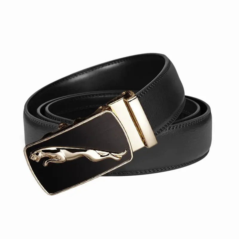 Secure buckle belt for a polished and refined look.