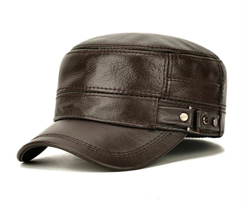 Autumn Air cap displayed on a rustic background, perfect for fall fashion.