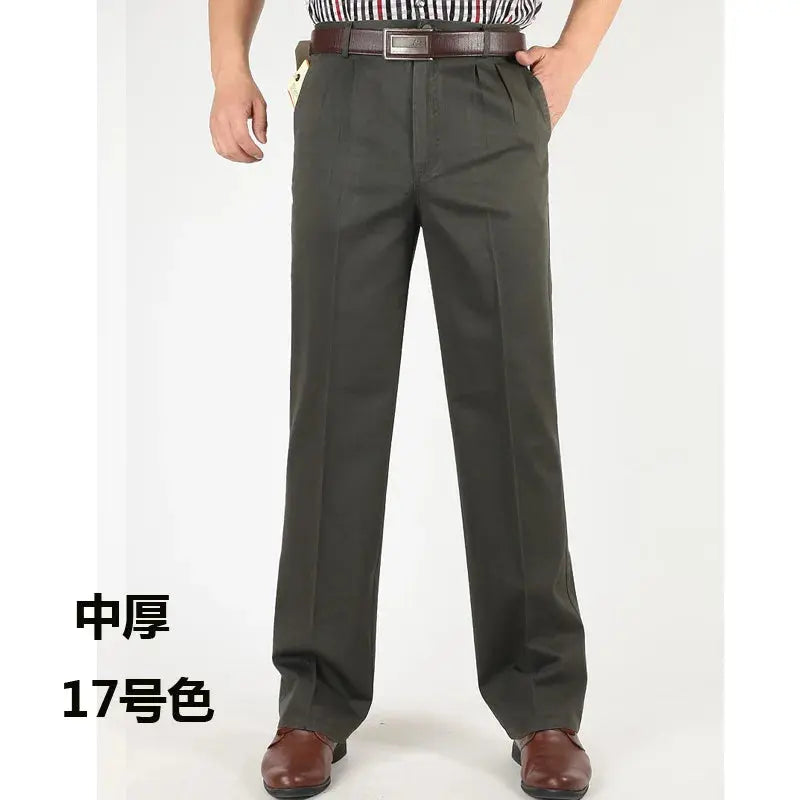 Professional loose trousers in classic black, perfect for any occasion.