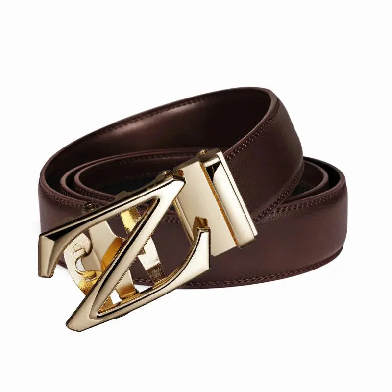 Effortless style with a secure automatic buckle.
