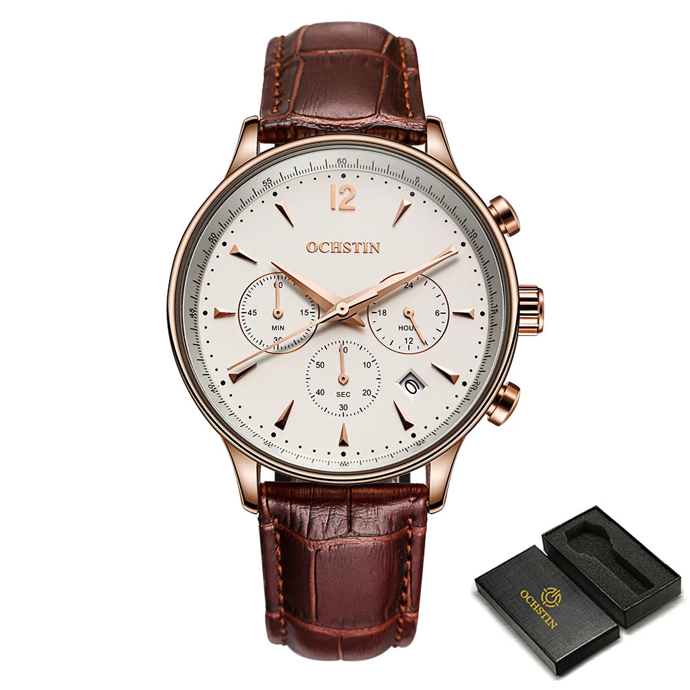 OCHSTIN men's watch in casual elegant attire.