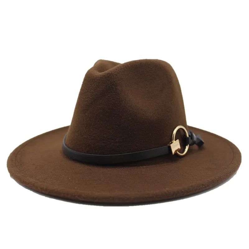 Lightweight mauve fedora, ideal for all-day wear at parties.
