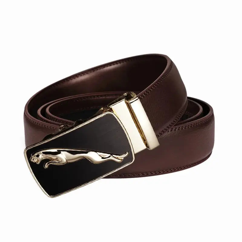 Effortless style with a premium automatic leather belt.