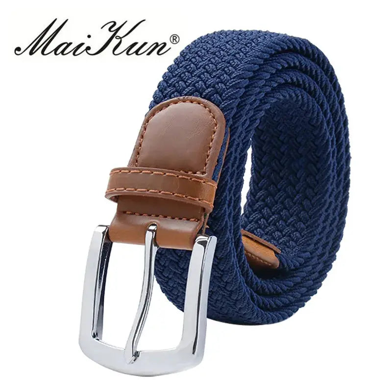 Durable military-style belt featuring a robust construction for everyday reliance.
