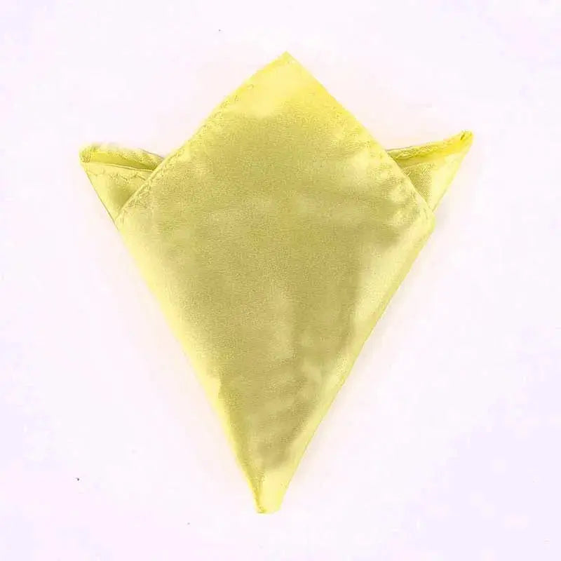 Durable and stylish, this pocket square is easy to care for.