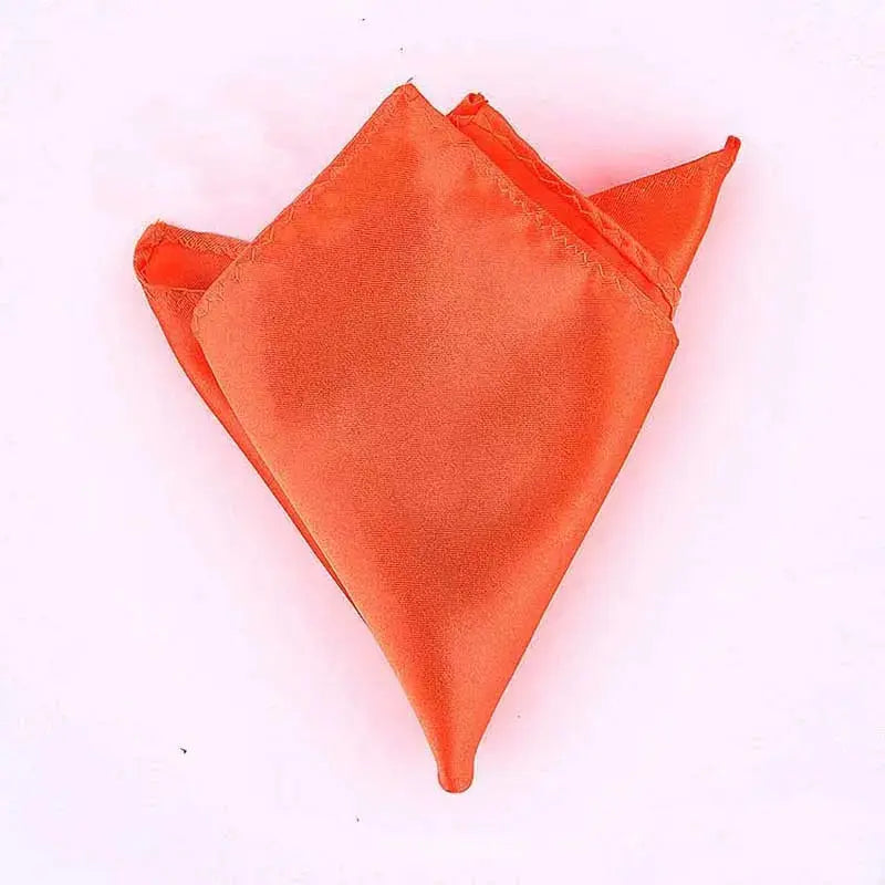 Sophisticated pocket square in muted gray, perfect for any formal event.