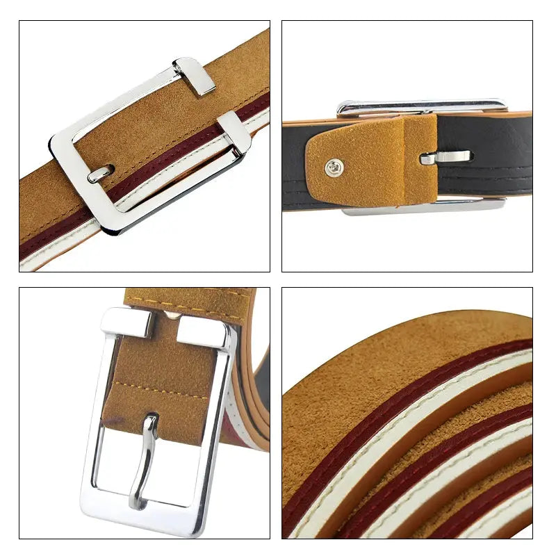 Elegant black belt enhancing silhouette with a sophisticated design.