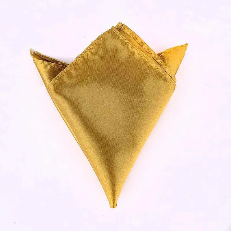Compact and elegant, this pocket square fits perfectly in any suit.