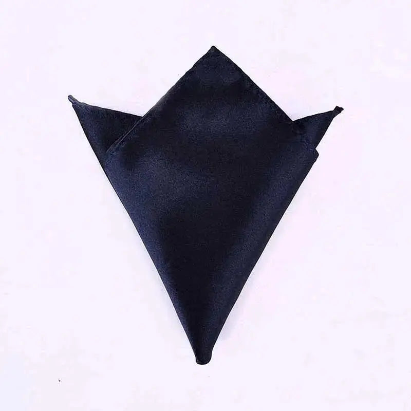 Classic pocket square in soft beige, perfect for business meetings.