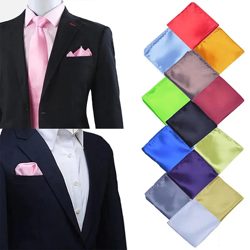 Luxurious handkerchief with a subtle sheen, ideal for weddings and dinners.