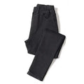 Back view of Curvy Comfort Denim, emphasizing the no-gap waist design.