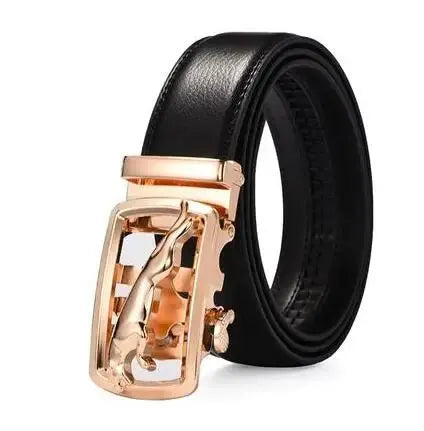 Men's versatile belt with a sleek design and automatic buckle.