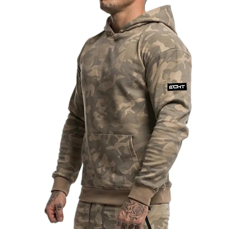 Durable camouflage sportswear designed for peak performance.