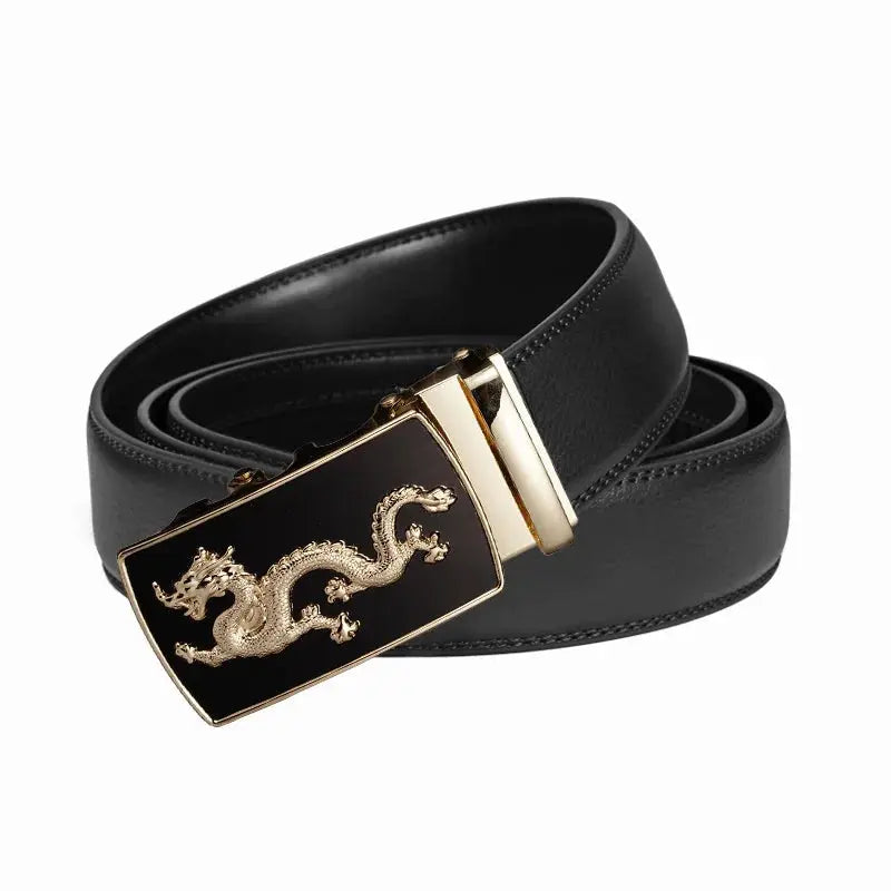 High-quality leather belt that matures beautifully.