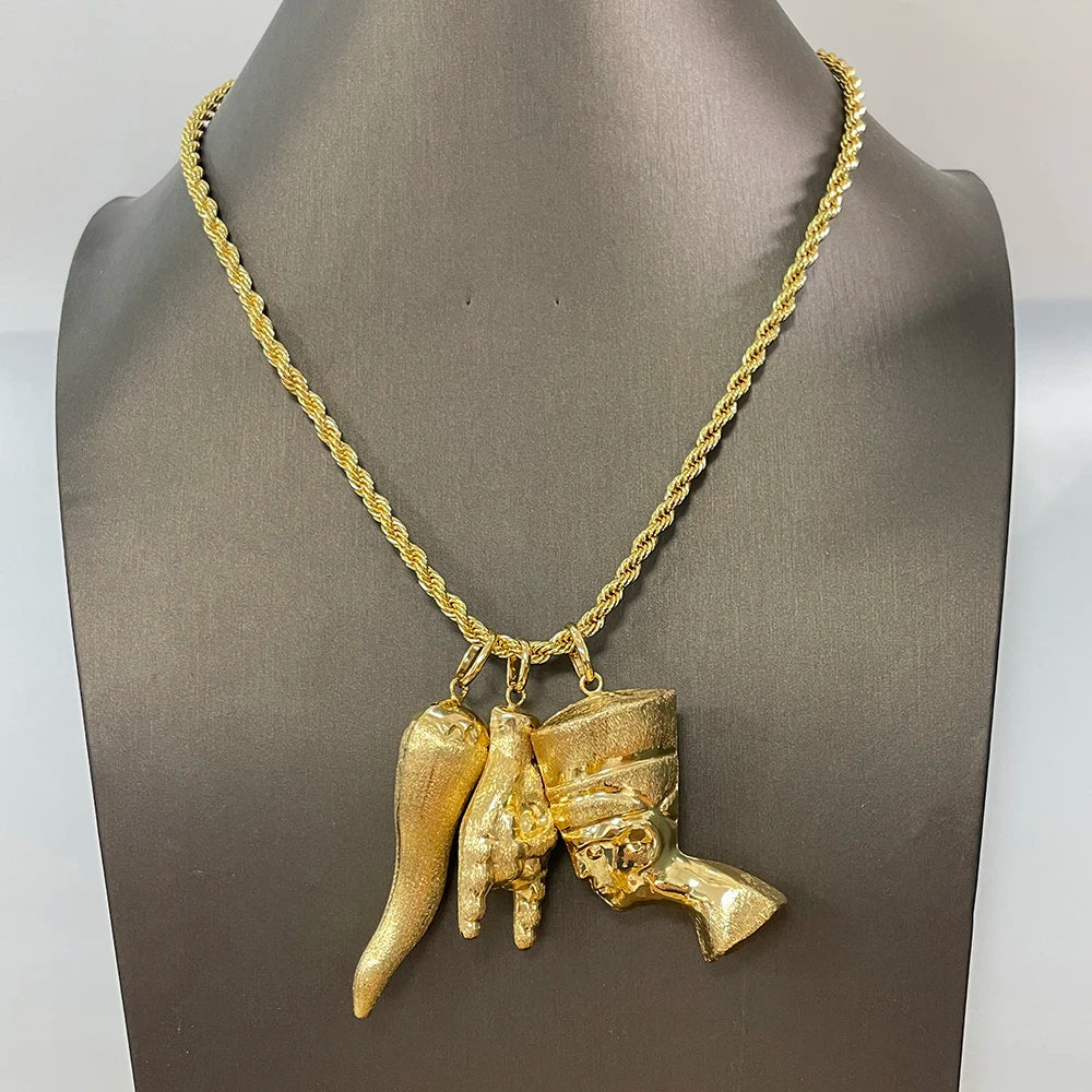 African gold bridal jewelry set displaying warm sun-kissed finish perfect for all skin tones