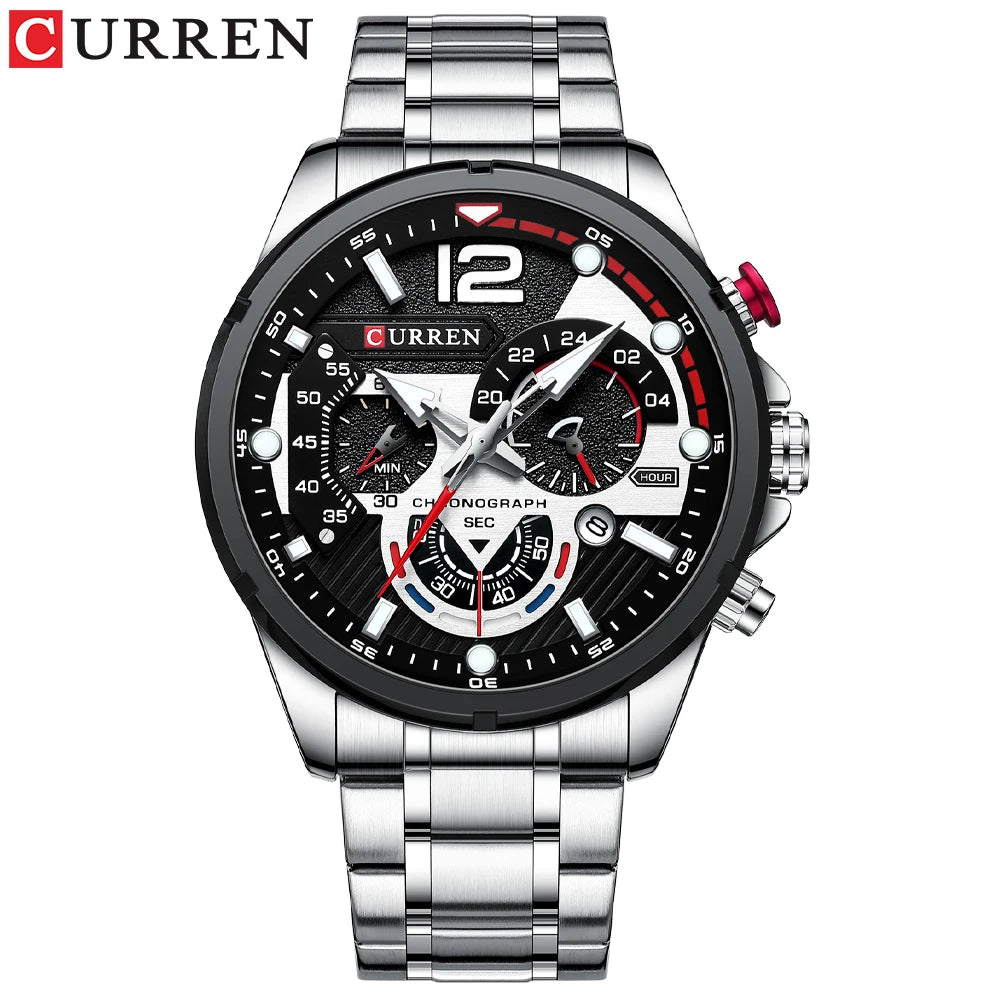 Elegant Timepiece Elegance watch on wrist, highlighting its stylish design and polished look.