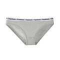 Stretchable women's mid-rise briefs in mint green, tag-free for ultimate comfort.
