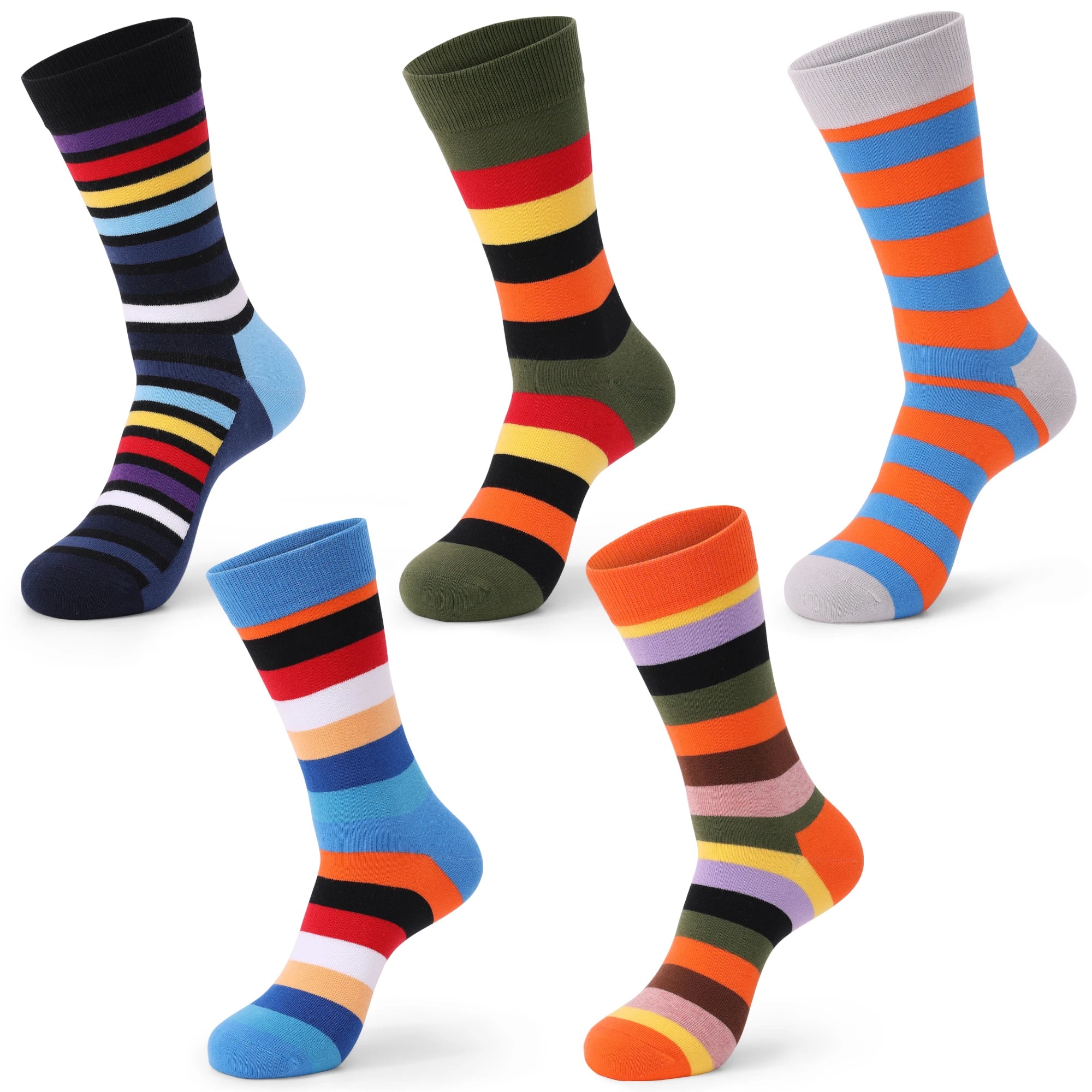 Men's luxury socks featuring a snug fit and breathable material.
