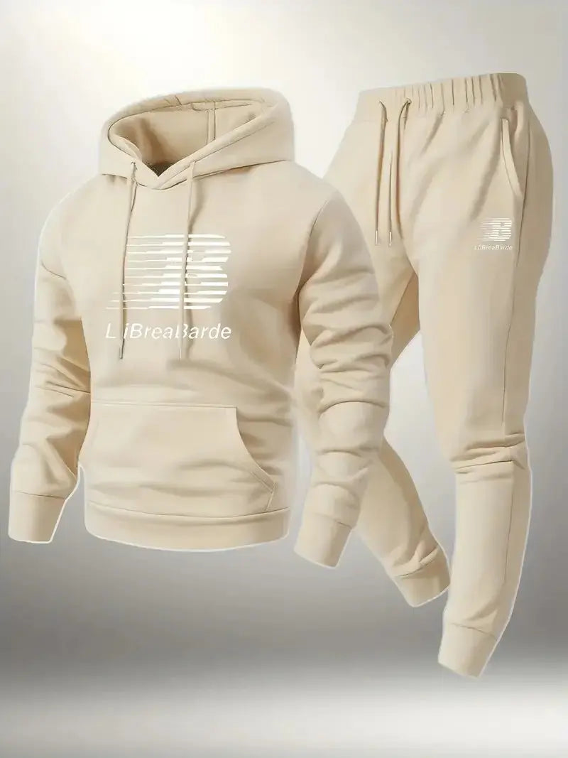 Close-up of stylish print on Urban Comfort hoodie, perfect for casual gym wear.