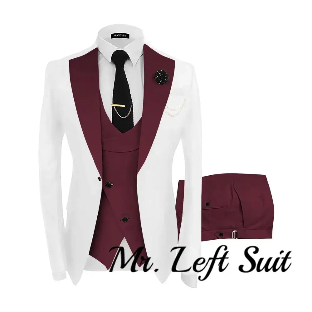 Sharp tailored suit set with a modern twist, perfect for fashion-forward men.