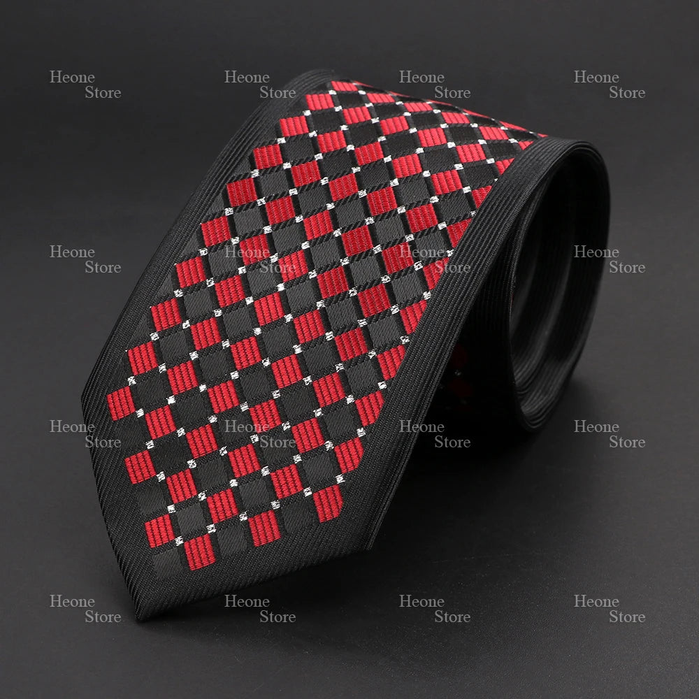 Midnight Blend Tie, a statement piece for boardroom attire.