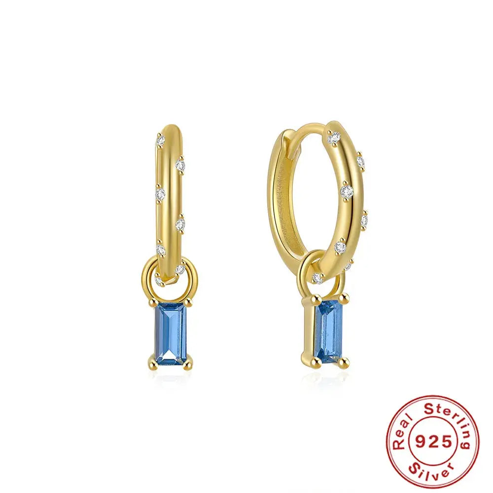 Captivate silver earrings with a certificate of authenticity for gifting.
