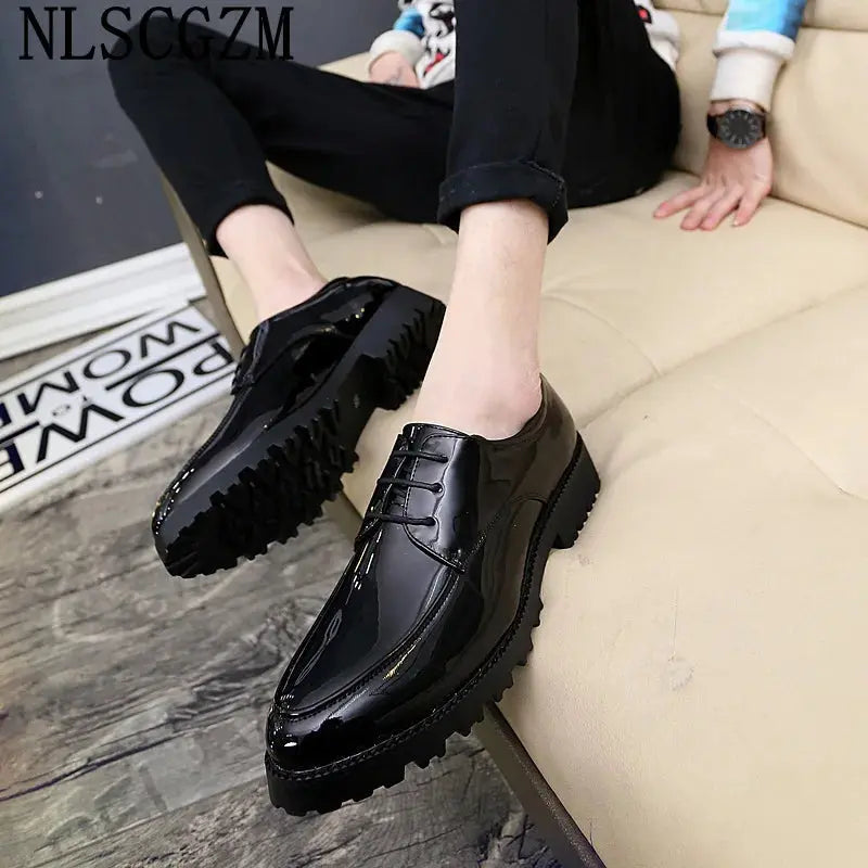 Padded insoles of Midnight Gloss Loafers for lasting comfort.