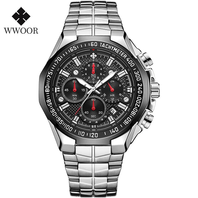 Side view of the Boardroom Beacon watch emphasizing its robust and durable design.