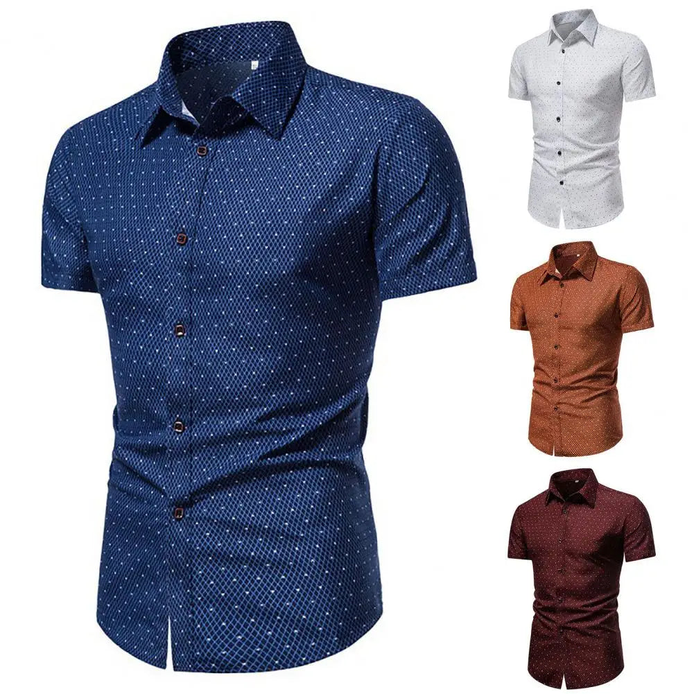Men's Slim Fit Button Down Shirt