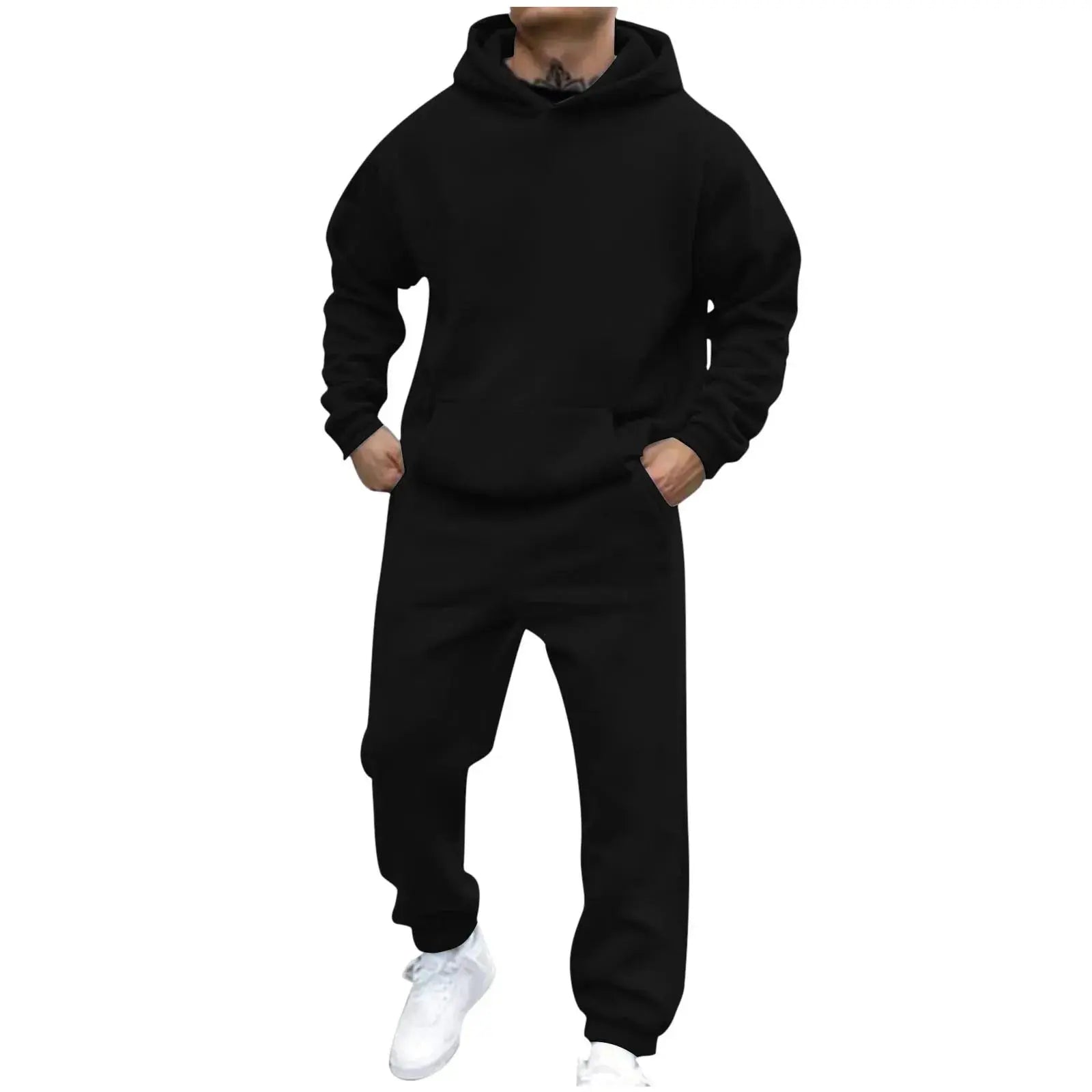 Men's Leisure Suit in versatile design, ideal for casual streetwear and daily wear.