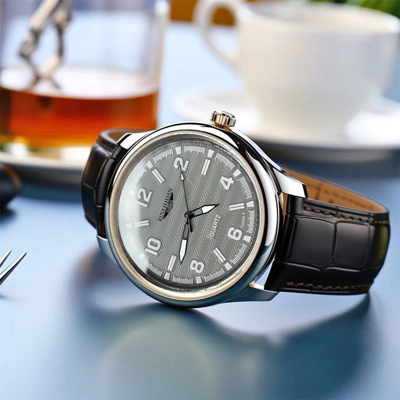 Stylish men's accessory on a formal outfit, blending sophistication and class.