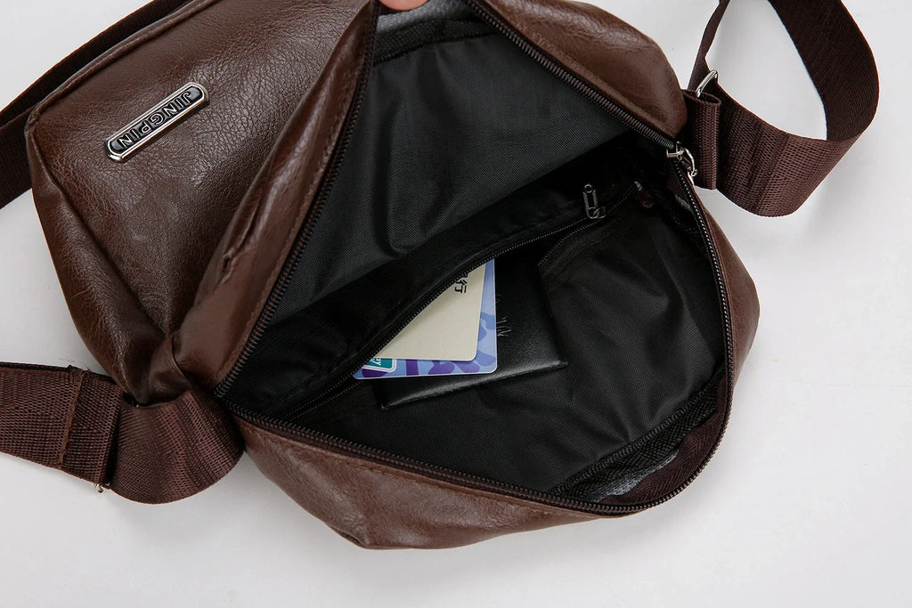 Weatherproof polyester bag perfect for subway commutes and rainy city street navigation