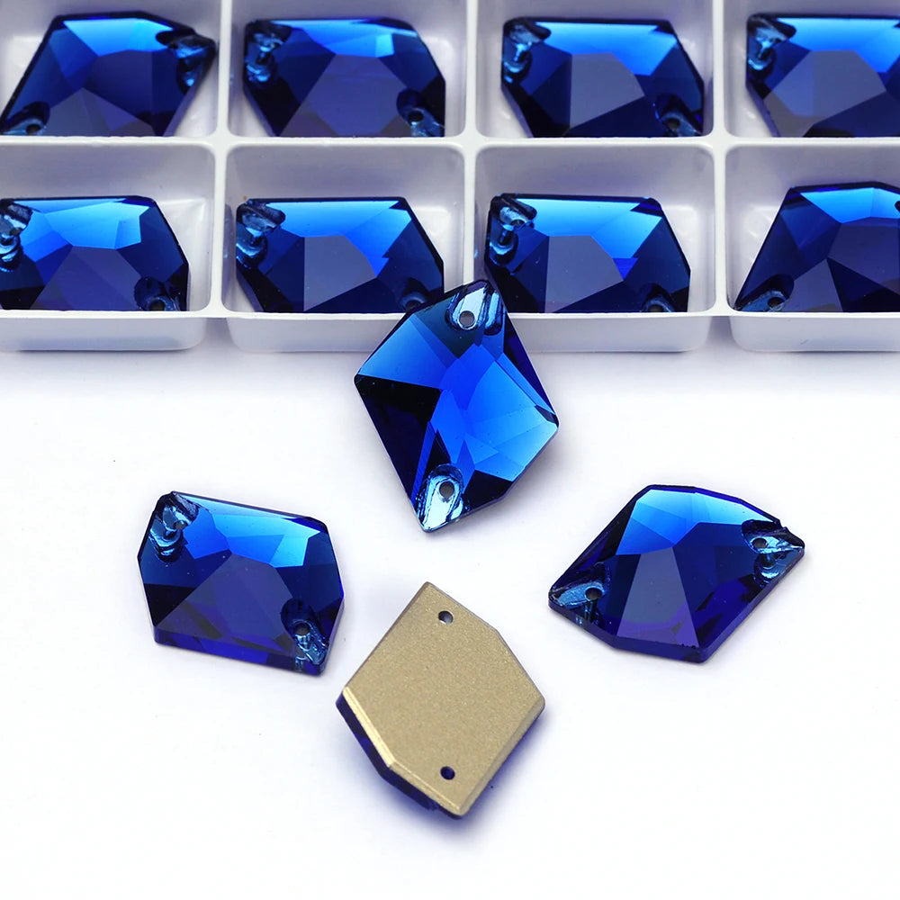 Luxury rhinestones in assorted colors for custom fashion design.