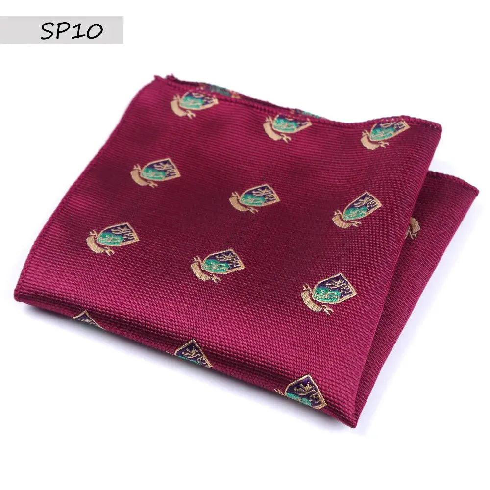 Refined pocket square, adding a touch of elegance to any ensemble.