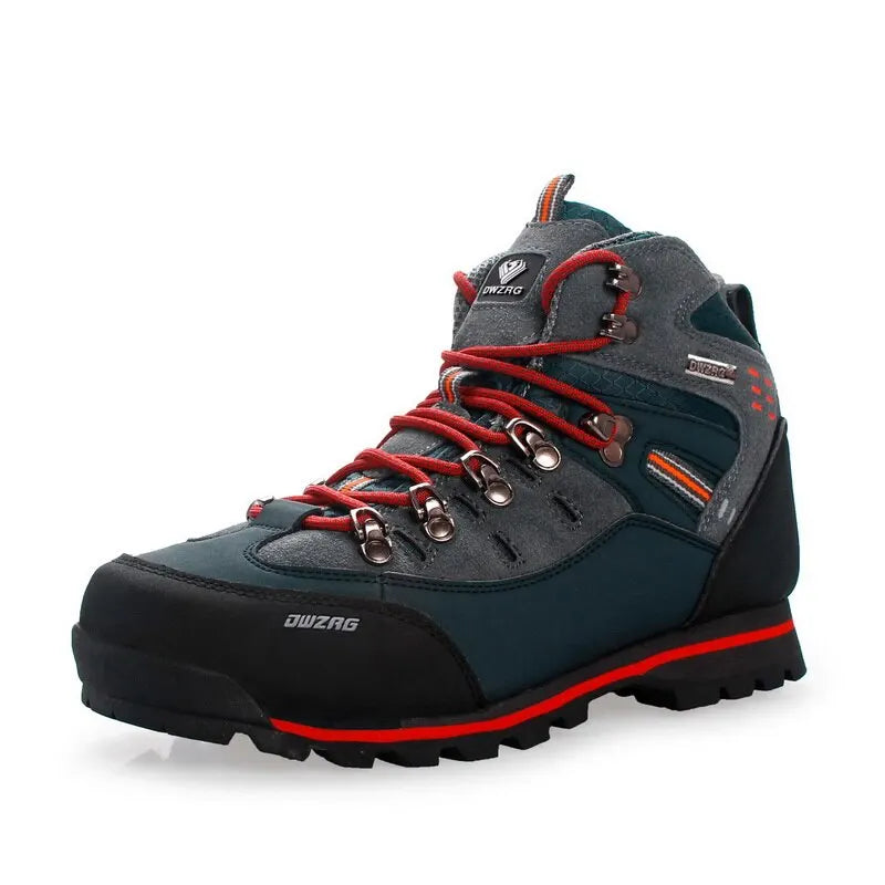 Detailed view of Trailblazer Boots' sole, showcasing durability for all-terrain luxury.
