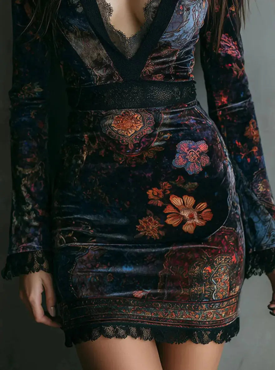 Stylish mini dress displayed on a hanger, perfect for evening events and date nights.