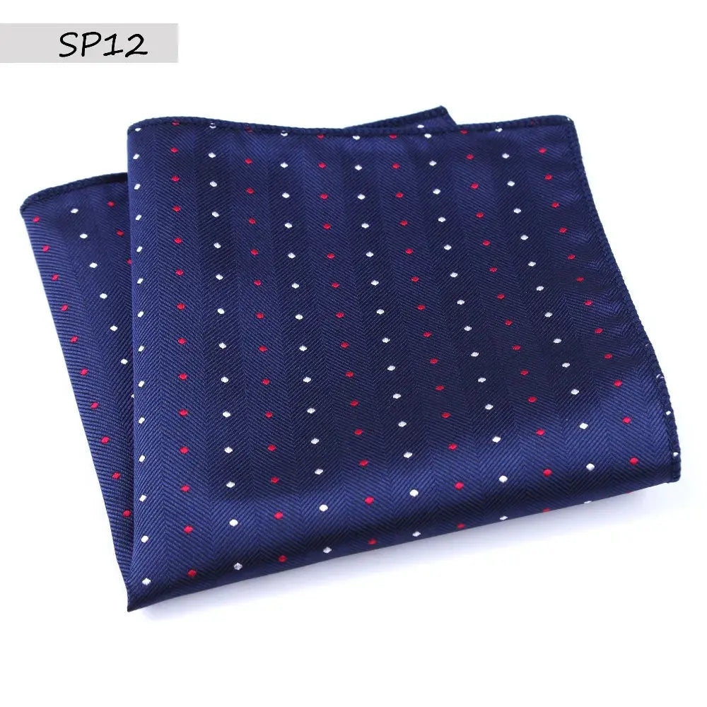 Paisley design pocket square, a statement piece for upscale menswear.