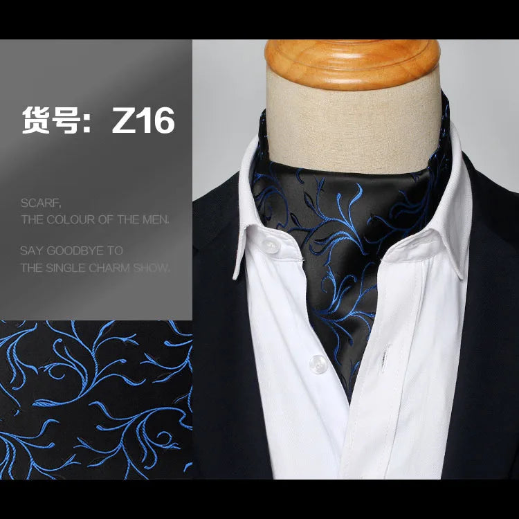 Classic dotted cravat tie with premium craftsmanship