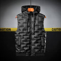 Side view of the vest highlighting its sleek design and mobility.