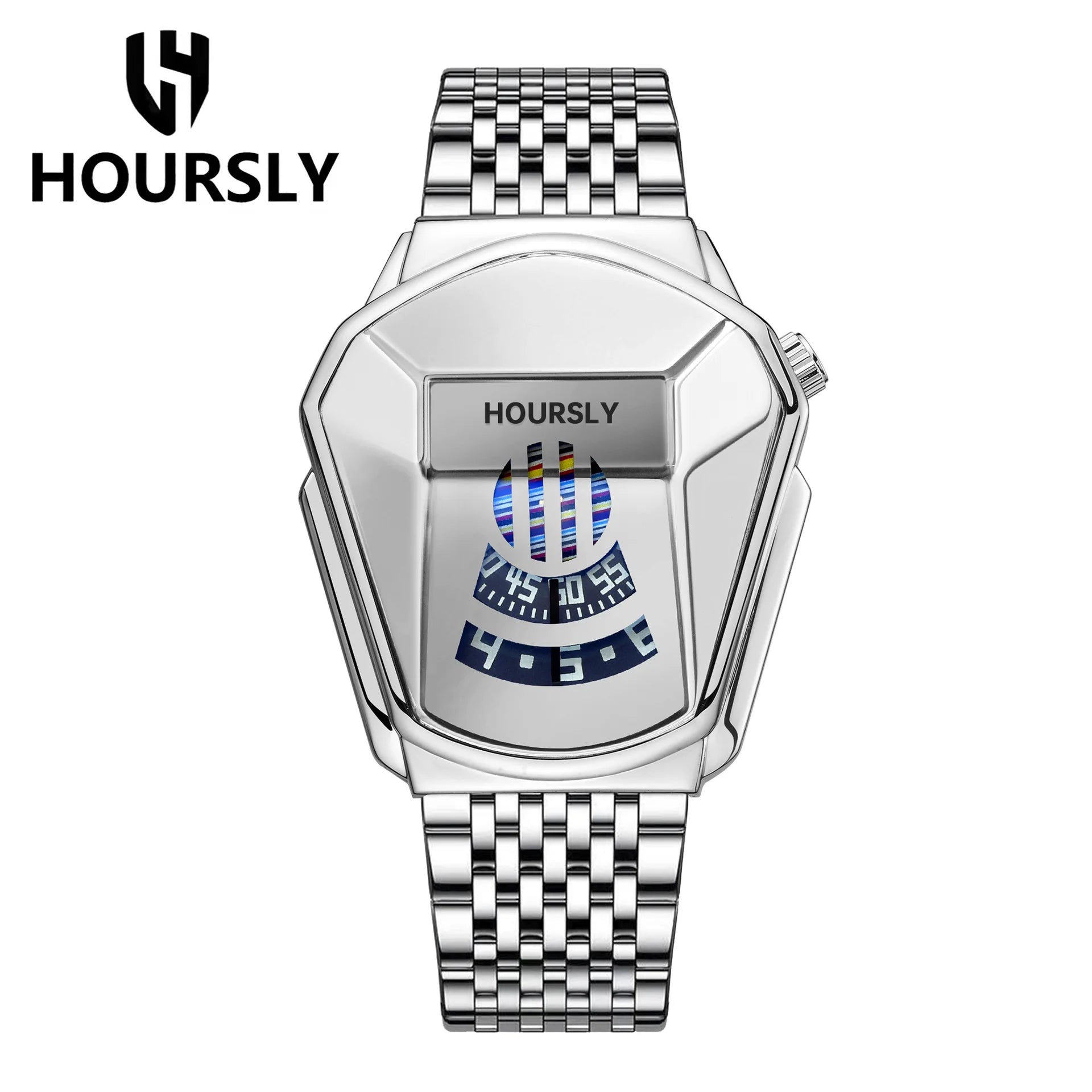 Stylish quartz wristwatch with water resistance up to 3Bar for any challenge.