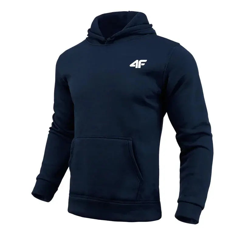 Detail shot of Urban Comfort Hoodie pocket, emphasizing functionality and sleek design.