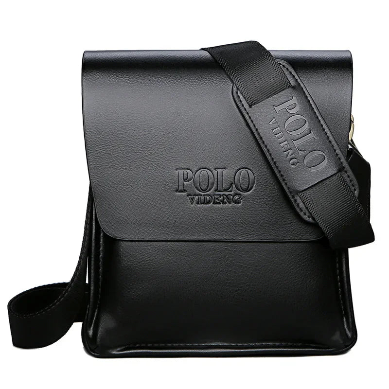 Men's Polo Vertical Shoulder Bag